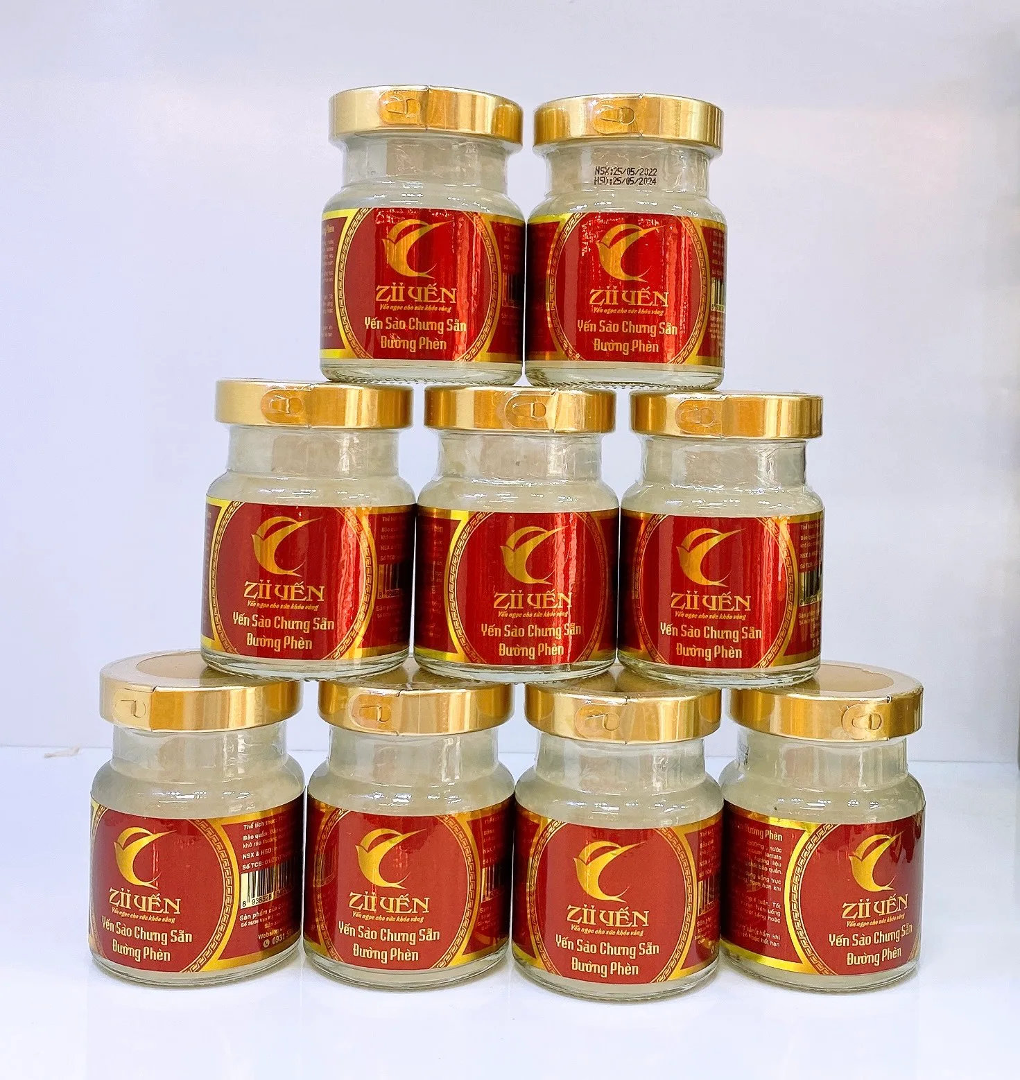 Hộp 6 Hũ Tổ Yến Đường Phèn 3000mg - Zii Yến – Yến sào, Đông