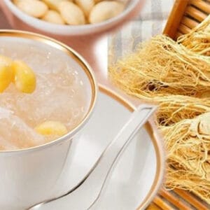 những công dụng của món yến chưng nhân sâm