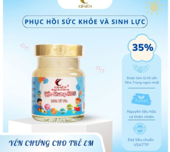 Yến chưng sẵn cho trẻ em 35%