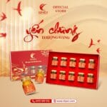 Hộp quà 10 hũ yến chưng đông trùng 3000mg