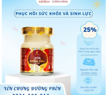 Yến Chưng Đường Phèn (25% tổ yến)