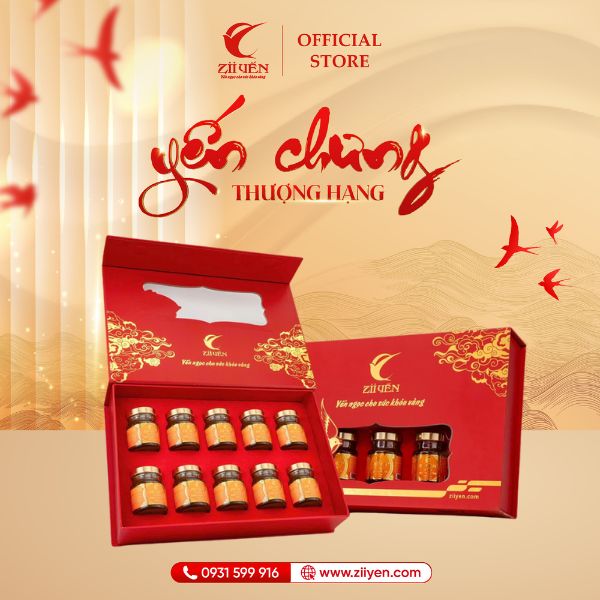 Hộp 10 hũ đông trùng 3000mg