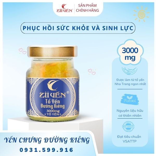 YẾN CHƯNG ĐƯỜNG KIÊNG 3000MG YẾN CHƯNG ĐƯỜNG KIÊNG 3000MG