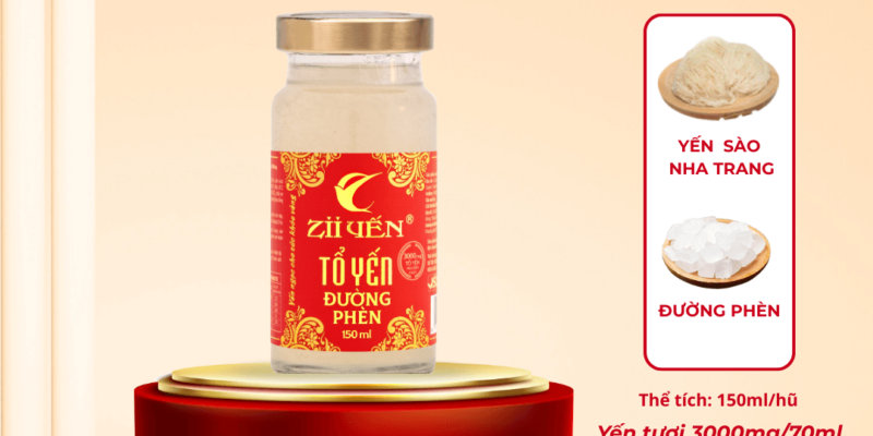 yến chưng đường phèn 150ml