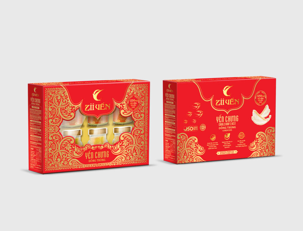 Hộp 6 Hũ Yến Đông Trùng