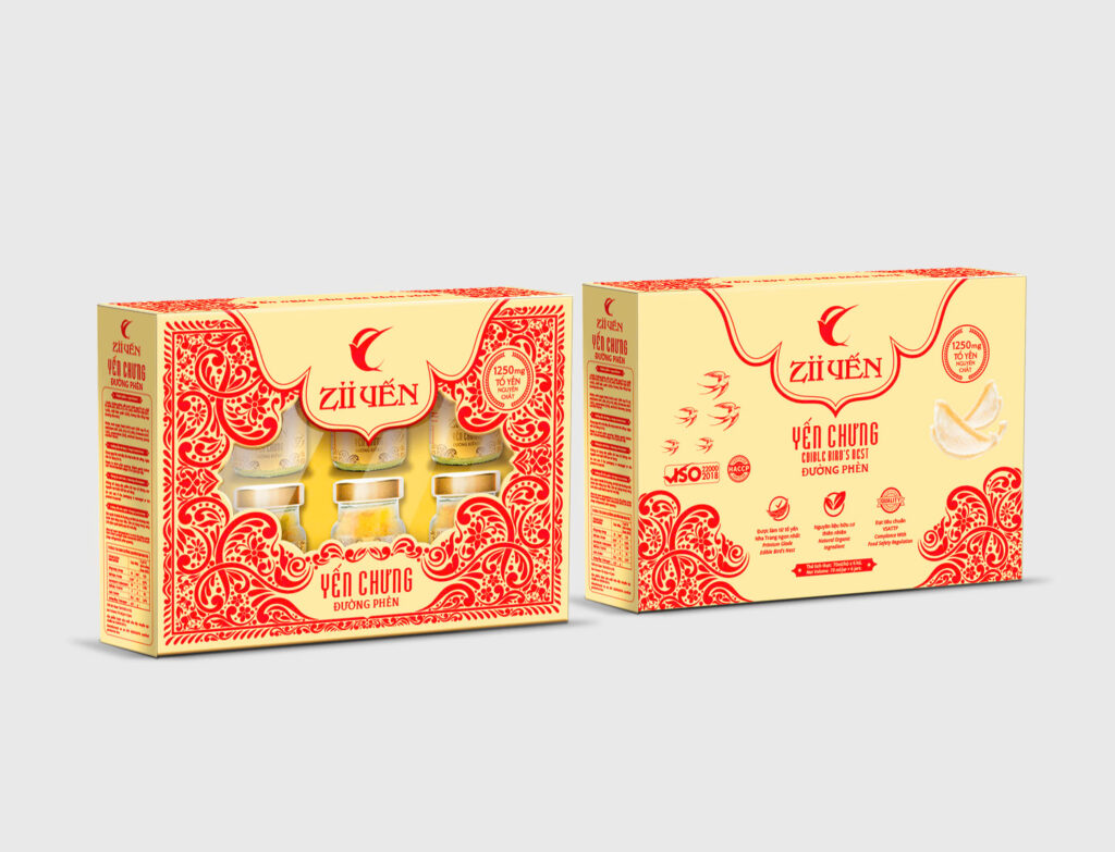 Hộp 6 Hũ Yến Đường Phèn