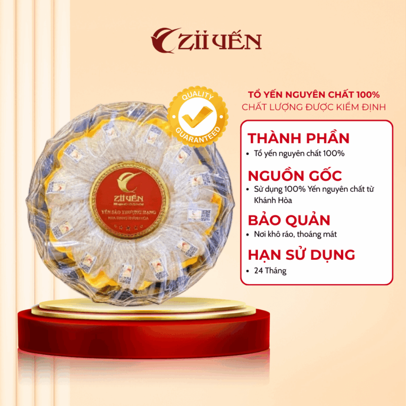 Tổ yến tinh chế thượng hạng