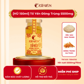 Yến chưng đông trùng hạ thảo 150ml