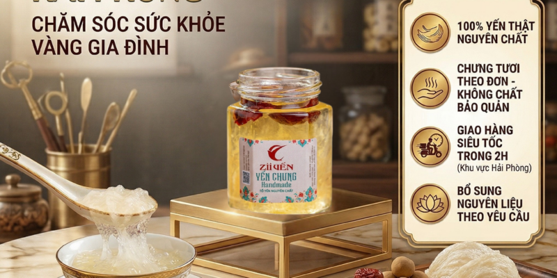 Yến chưng tươi Zii Yến