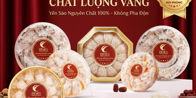 Zii Yến - Thương hiệu yến sào số 1 Hải Phòng