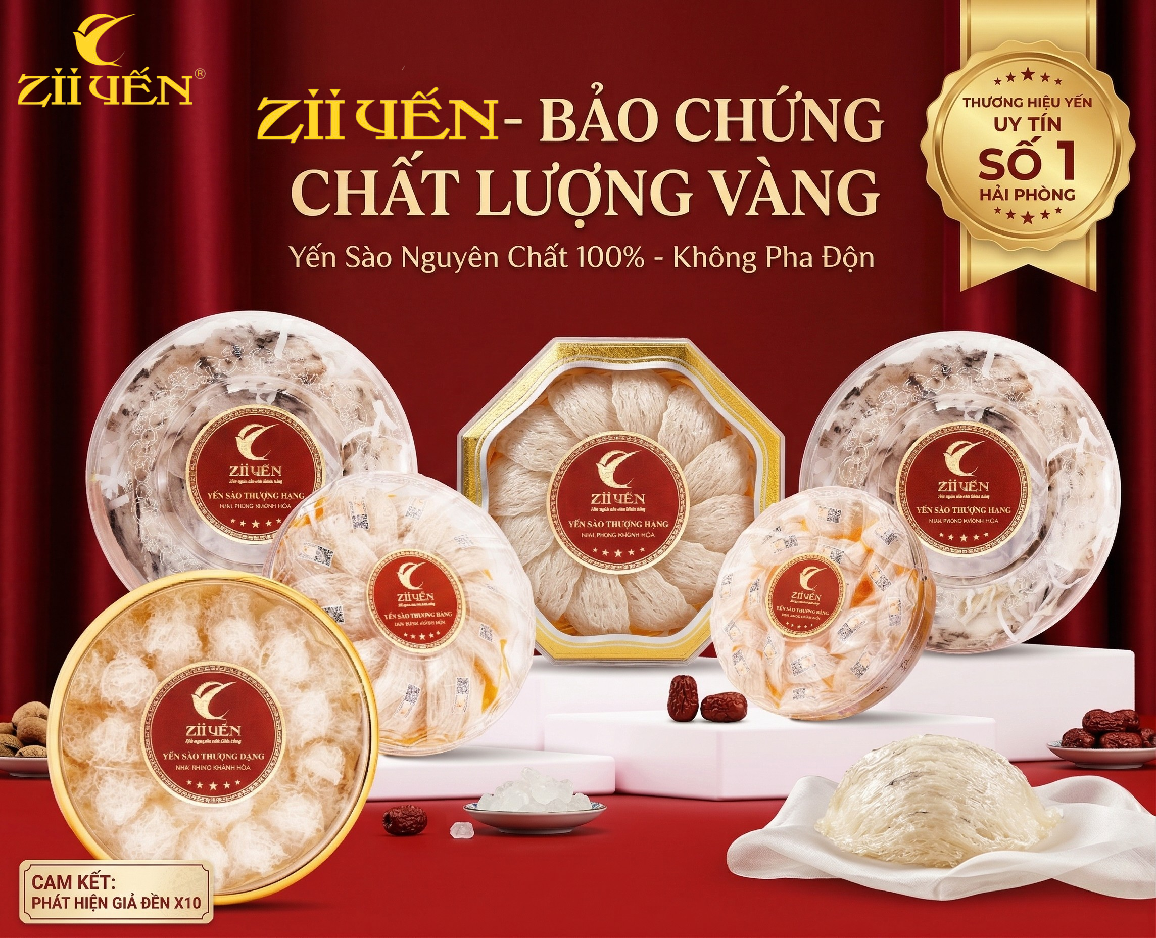 Zii Yến - Thương hiệu yến sào số 1 Hải Phòng