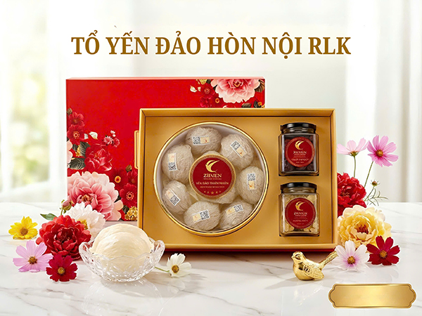HỘP QUÀ YẾN ĐẢO 100 GAM QUÀ BIẾU SẾP CAO CẤP VÀ Ý NGHĨA