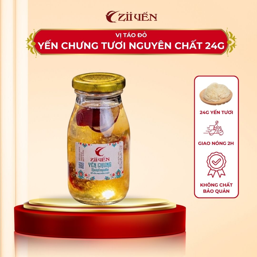 Yến Chưng Nóng Nguyên Chất Zii Yến