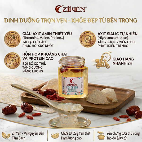 yen chung tuoi hai phong zii yen la thuong hieu hang dau nganh yen